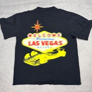 PacSun Formula 1 T-Shirt Mens Small Black Las Vegas Grand Prix Graphic Tee
